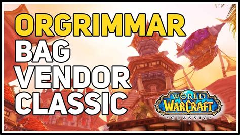 wow classic bag vendor|wow classic bag vendor ironforge.